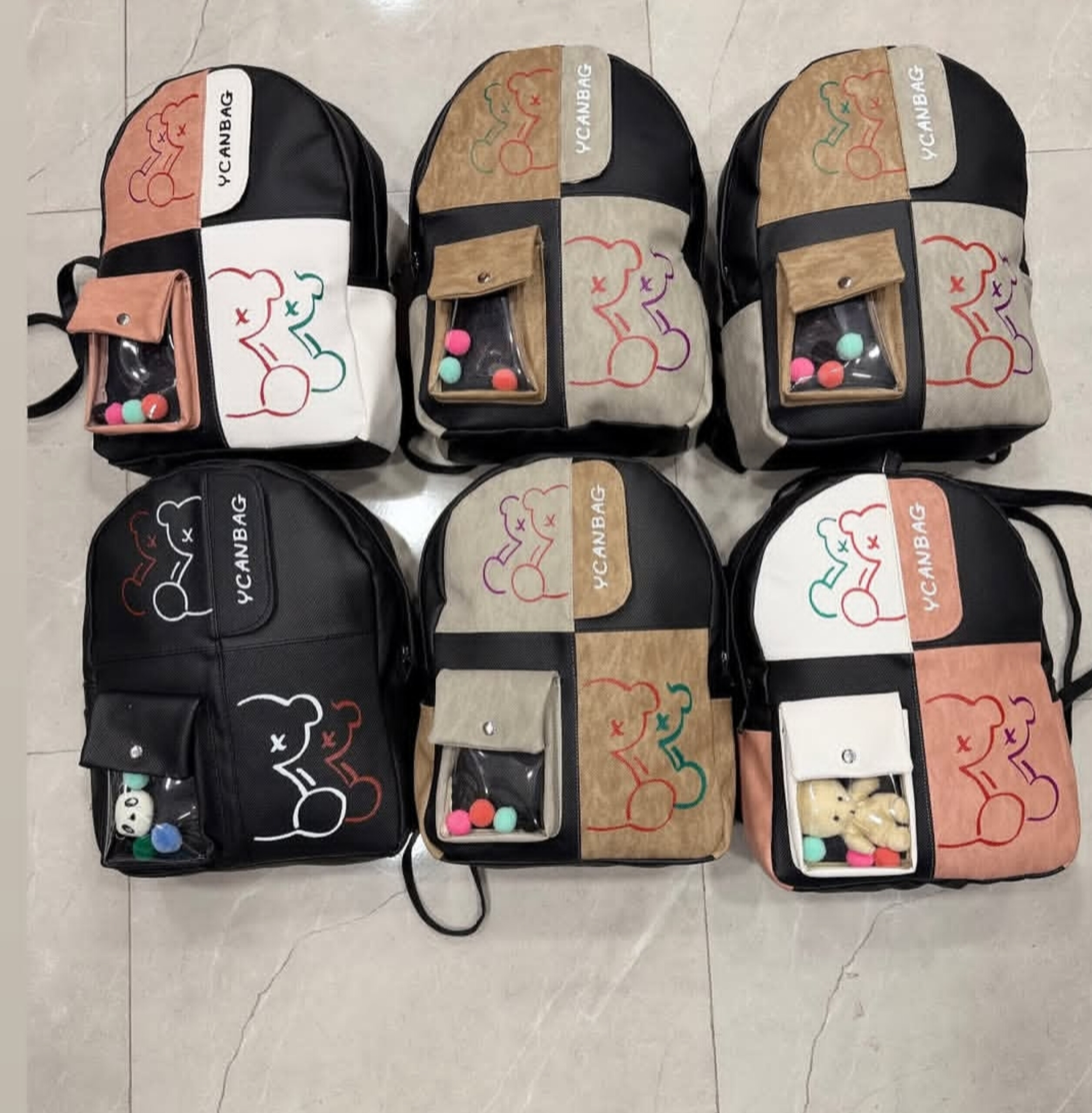 کوله پشتی مدل خرسی بارنگبندی متنوع