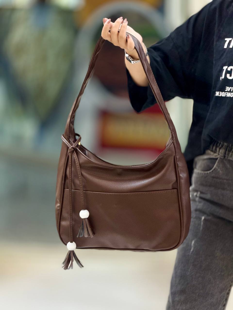 کیف جلو مروارید کد۴۰۲۴ ابعاد۲۲*33 کیفیت باضمانت